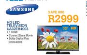 Samsung 32" HD LED Television(UA32EH4003)-Each
