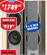 Dixon 2x8" Stereo Speakers (Pair) CT88D 