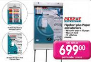 Parrot Products Flipchart Plus Paper and Markers