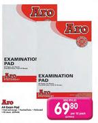 Aro A4 Exam Pad-per 10 pack