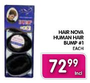 Hair Nova Human Hair Bump #1-Each