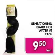 Sensationnel Braid Hot Water #1-Each