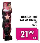 Darling Hair Ext Superstar #1-Each