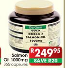 Salmon Oil 1000mg-365 Capsules