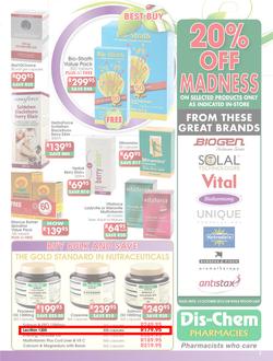 Dis-Chem : Focus On Healthy Living (Valid Until 13 Oct 2013 While stocks last), page 5