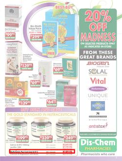 Dis-Chem : Focus On Healthy Living (Valid Until 13 Oct 2013 While stocks last), page 5