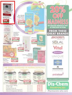 Dis-Chem : Focus On Healthy Living (Valid Until 13 Oct 2013 While stocks last), page 5