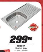 Build It Drop In Sink-915mmx460mm