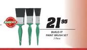 Build It Paint Brush Set-3 Piece