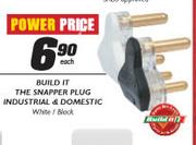 Build It The Snapper Plug Industrial & Domestic Each