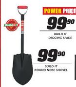 Build It Round Nose Shovel