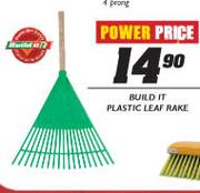 Build It Plastic Leaf Rake