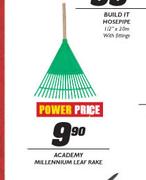 Academy Millenium Leaf Rake-Each