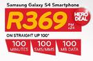 Samsung Galaxy S4 Smartphone-On Straight Up 100