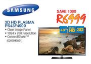 Samsung 3D HD Plasma-43"(PS43F4900)