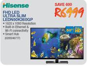Hisense FHD LED Ultra Slim-50"(LEDN50K360GP)