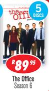 The Office Season 6 DVD-5 Discs