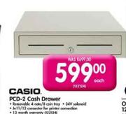 Casio PCD-2 Cash Drawer- Each
