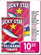 Lucky Star Pilchards-155gm Each  