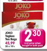 Joko Tealess Tea Bags-Each