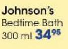Johnson's Baby Bedtime Bath 300ml-Each