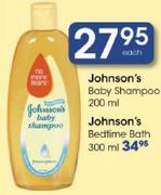 Johnson's Baby Bedtime Bath 300ml-Each