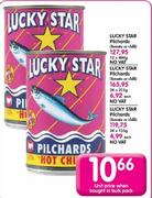 Lucky Star Pilchards(Tomato Or Chilli)-24 x 215g