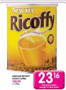Nescafe Ricoffy Instant Coffee-250g Unit Price When Bought In Bulk Pack