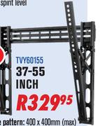 Slim Tilt Mount Brackets With Magnetic Spirit Level 37-55 Inch TVY60155