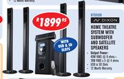 Dixon Home Theatre System With Subwoofer And Satellite Speakers B732USB
