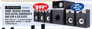 Dixon Home Theatre System With Active Subwoofer And USB & SD Slots DX245USB