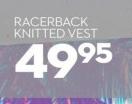 Racerback Knitted Vest