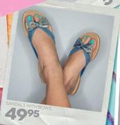 Sandals With Bows