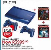 PS3 12GB Azurite Blue