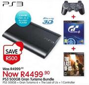 PS3 500GB Gran Turismo Bundle
