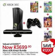 Xbox 360 4GB Kinect Bundle