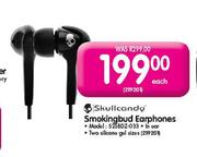 Skullcandy Smokingbud Earphones
