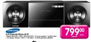 Samsung 2.0 Channel Micro DVD Hi-Fi 