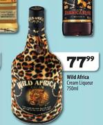 Wild Africa Cream Liqueur-750ml