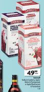 Smirnoff Vodka & Cranberry, Apple/Melon & Pomegrante Or Apple/Blackcurrant & Passionfruit-1.5ltr Eac
