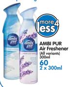 Ambi Pur Air Freshener (All Variants)-2 x 300ml
