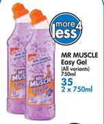 Mr Muscle Easy Gel (All Variants)-2 x 750ml