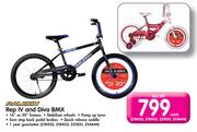 Raleigh Rep IV and Diva BMX Each