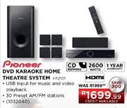 Pioneer DVD Karaoke Home Theatre System (HTZ101)
