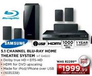 Samsung 5.1 Channel Blu-Ray Home Theatre System (HT D4500)