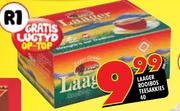 Laager Rooibos Teesakkies-40's