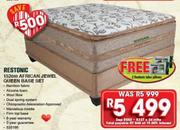 Restonic 152cm African Jewel Queen Base Set
