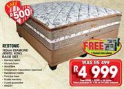 Restonic 183cm Diamond Jewel King Base Set