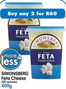 Simonsberg Feta Cheese (All Variants)-2x400g