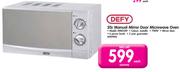 Defy 20L, 700W Manual Mirror Door Microwave Oven DMO349